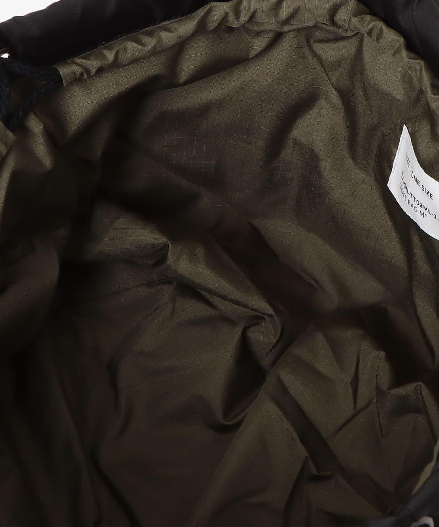 【TAION】軍風羽絨托特包 M