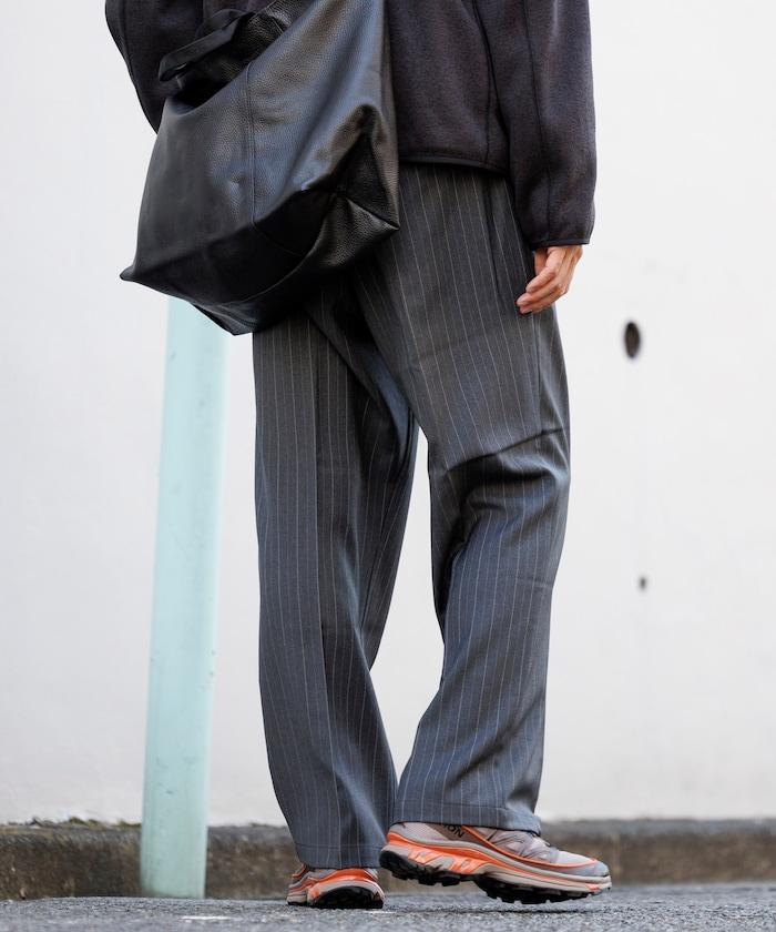 T/R織帶裝飾休閒長褲