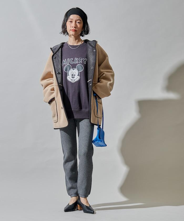 可雙面穿連帽燈芯絨羊羔絨夾克