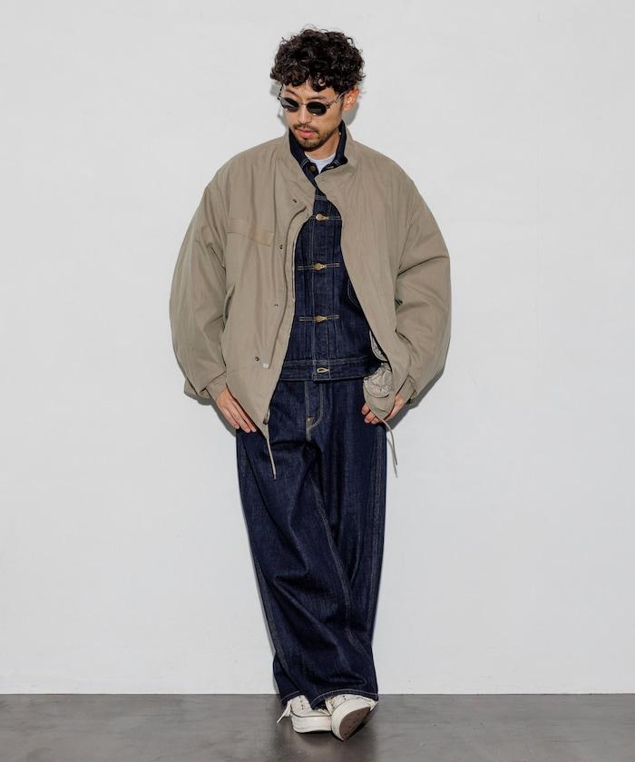 M65短款軍裝大衣 內膽套裝 米色 象牙白