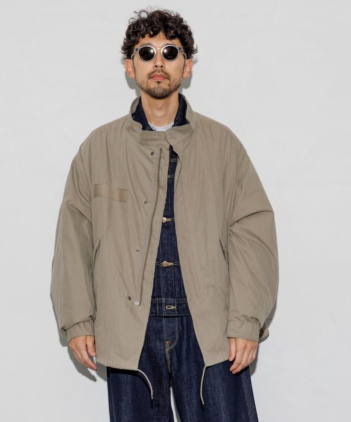 M65短款軍裝大衣 內膽套裝 米色 象牙白