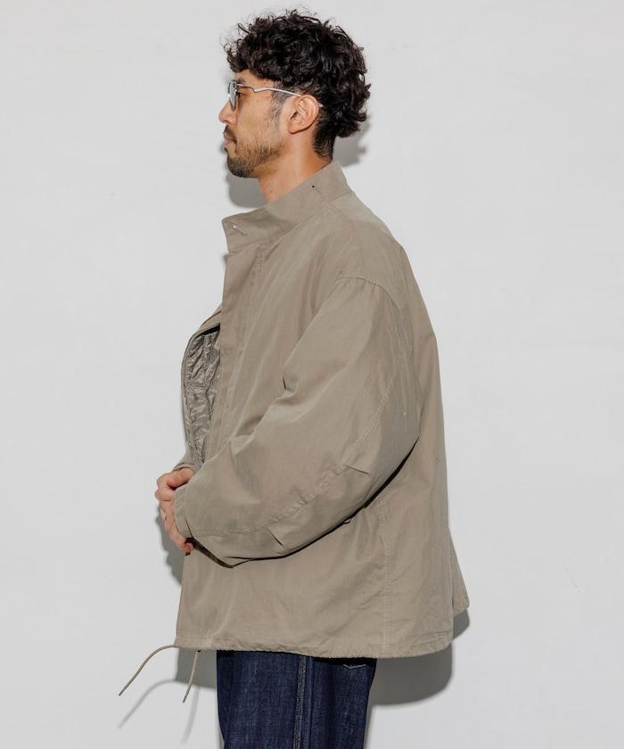 M65短款軍裝大衣 內膽套裝 米色 象牙白