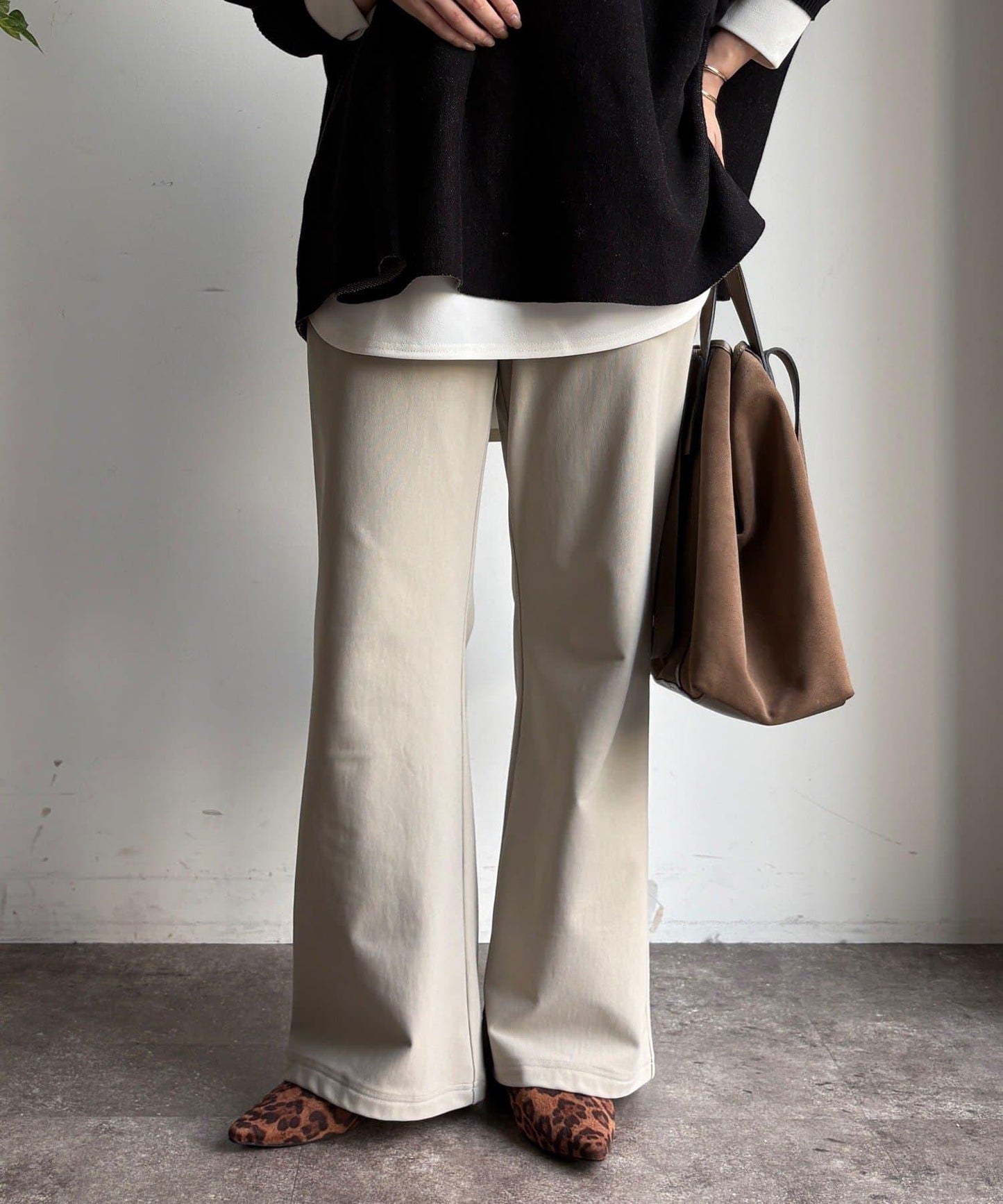 內加絨微喇休閒褲