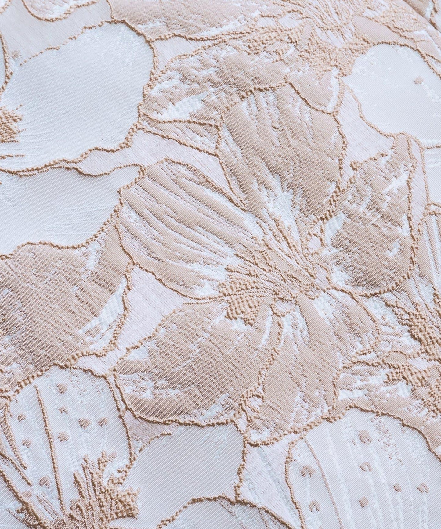 【BonBon Girls精選・最強吸睛半身裙】花卉提花半身裙