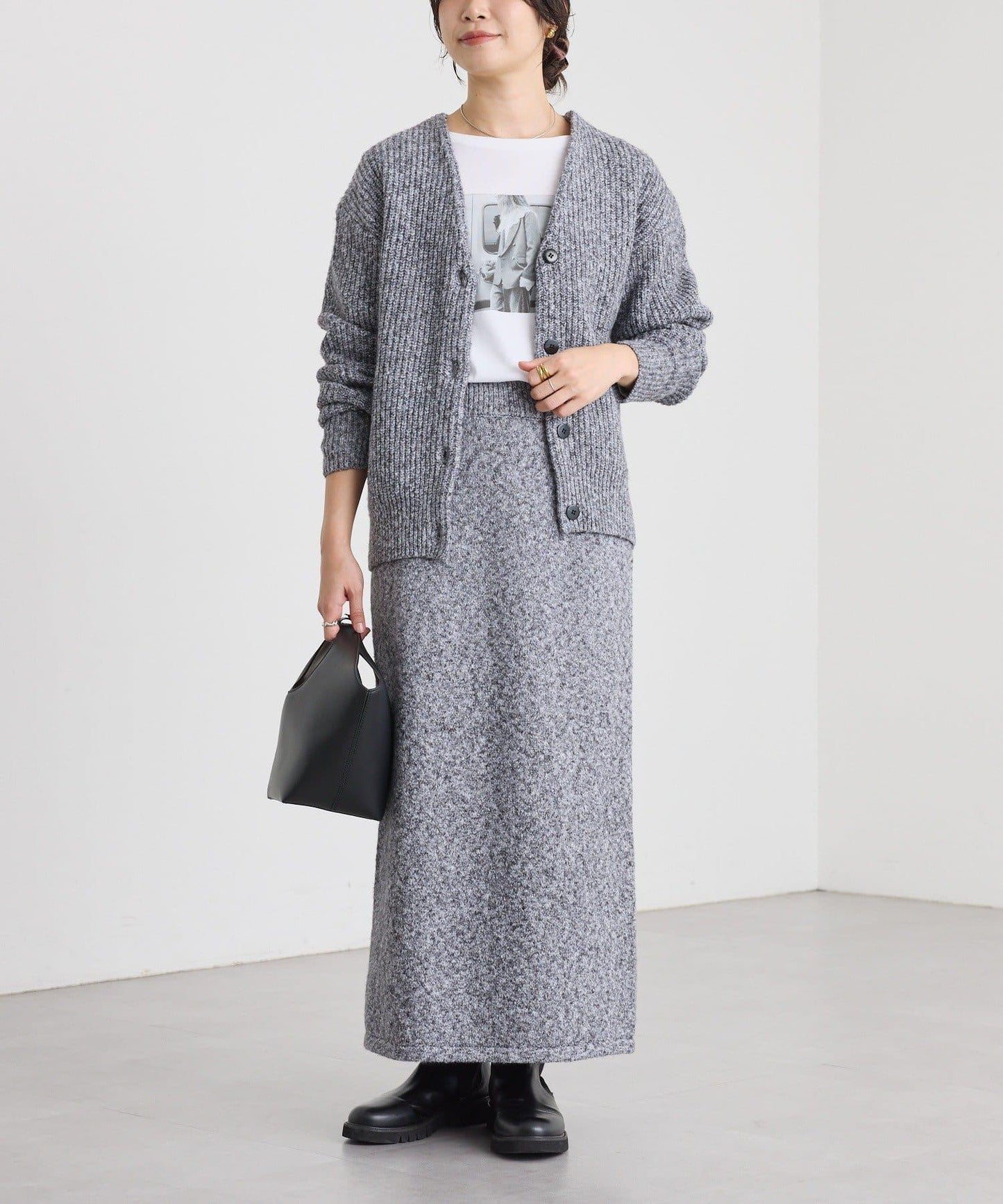 【可搭配套裝】圈圈紗線開衫/預計12月上旬發貨