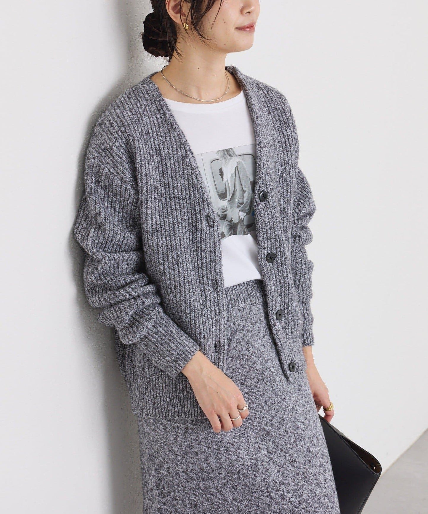 【可搭配套裝】圈圈紗線開衫/預計12月上旬發貨