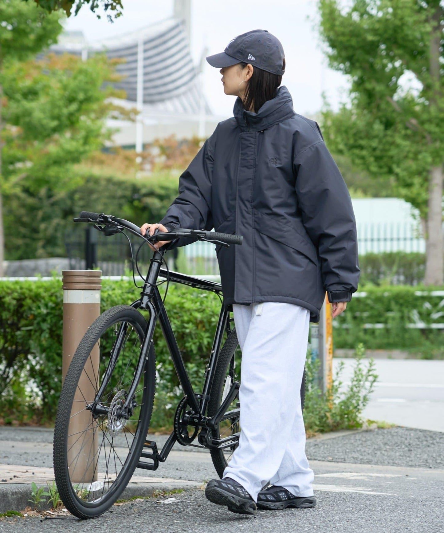 【Franklin Climbing】短款拼色怪獸連帽衛衣