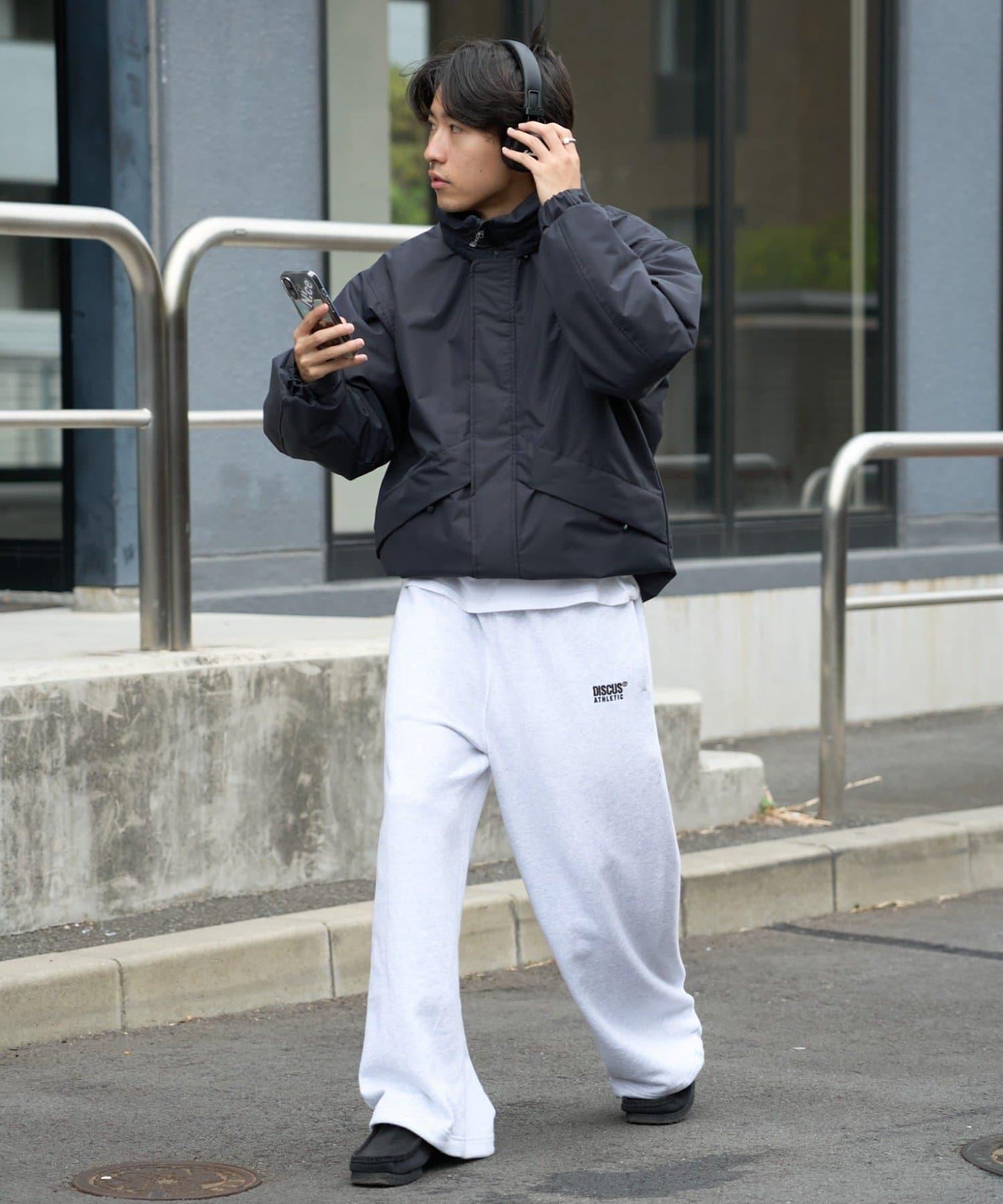 【Franklin Climbing】短款拼色怪獸連帽衛衣