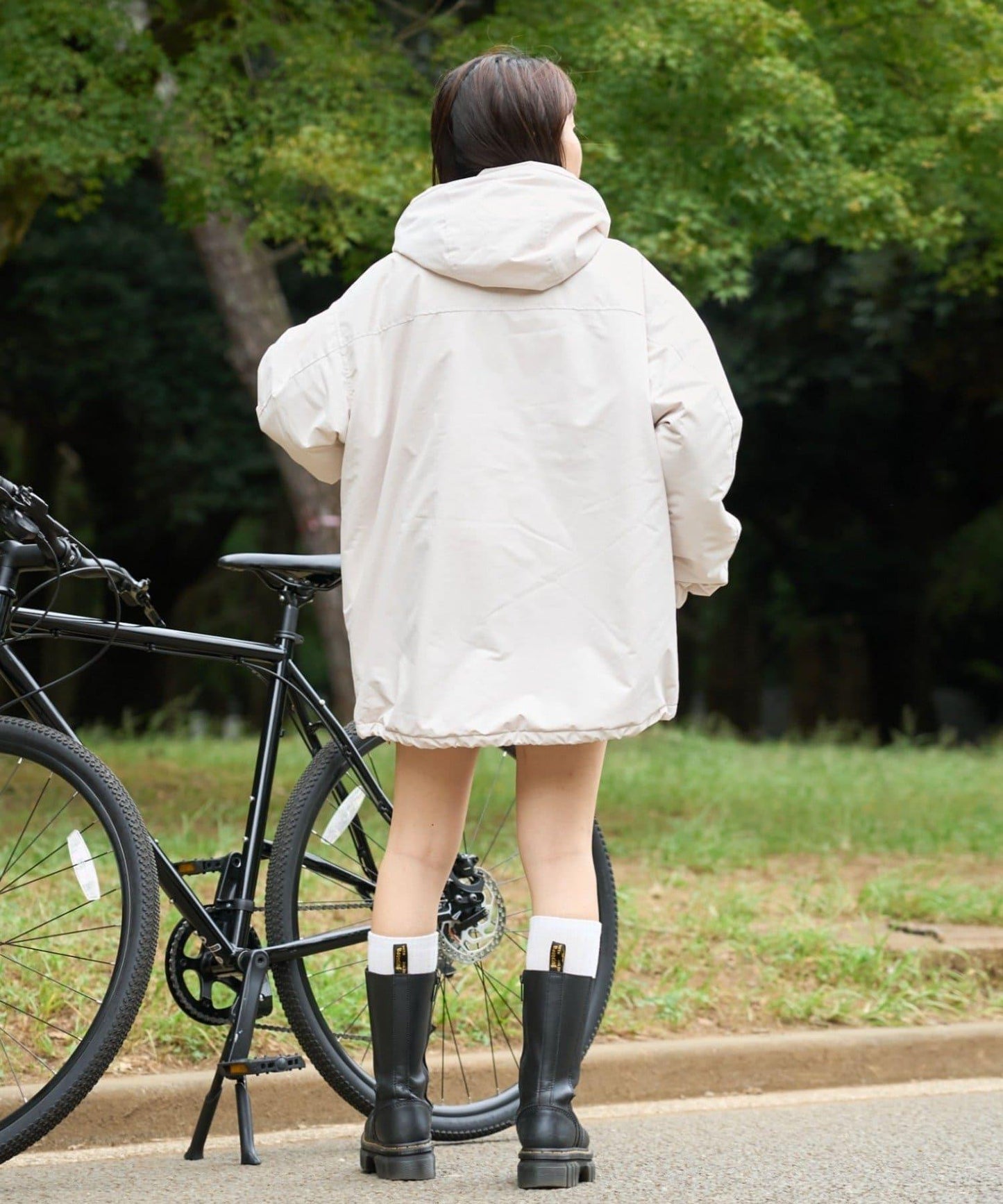 【Franklin Climbing】短款拼色怪獸連帽衛衣