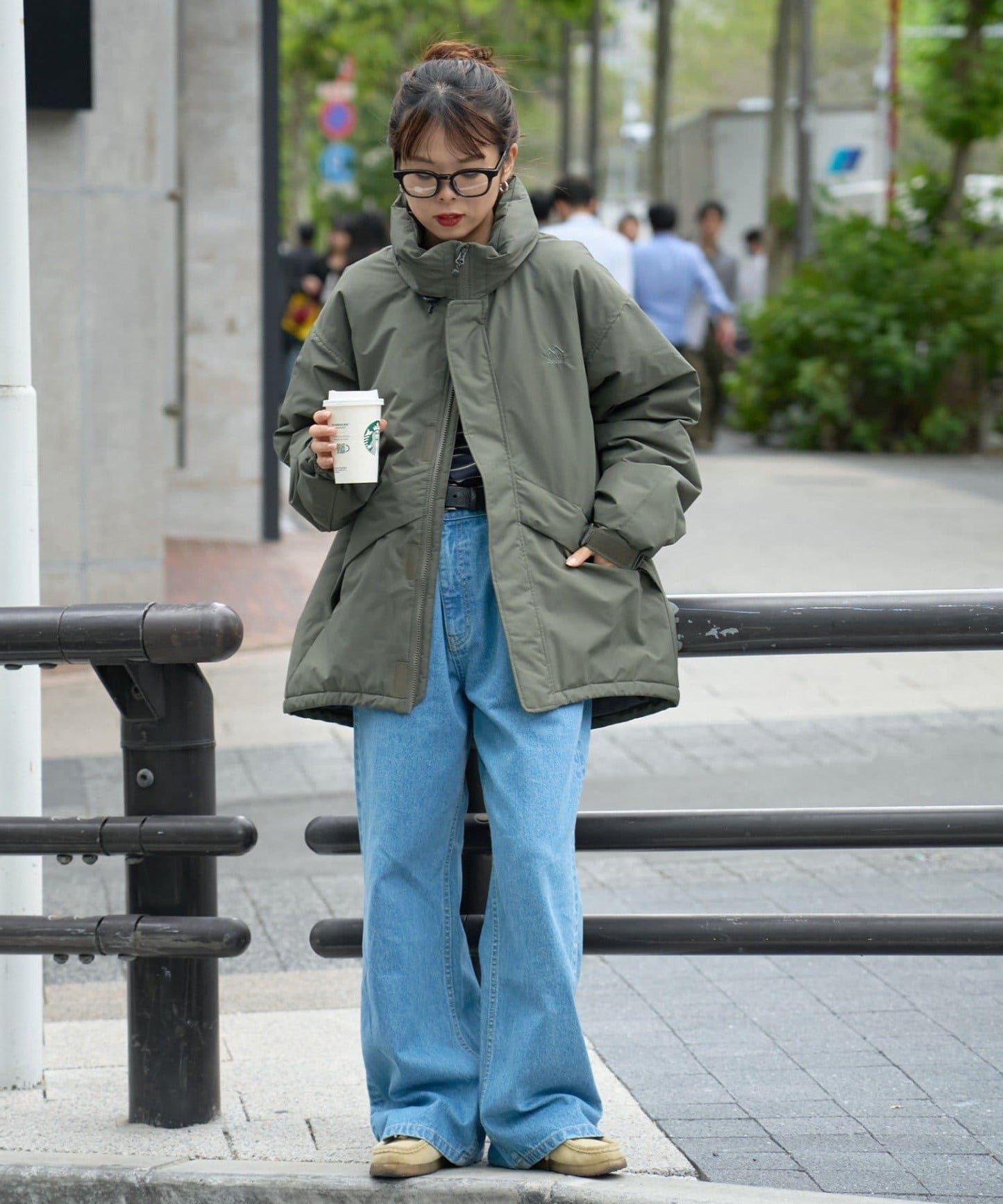 【Franklin Climbing】短款拼色怪獸連帽衛衣