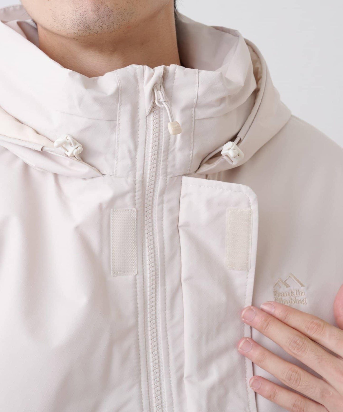 【Franklin Climbing】短款拼色怪獸連帽衛衣