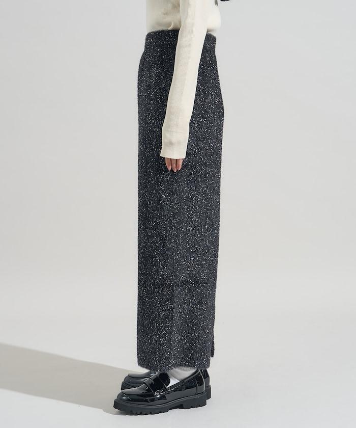 亮片羽毛半身裙