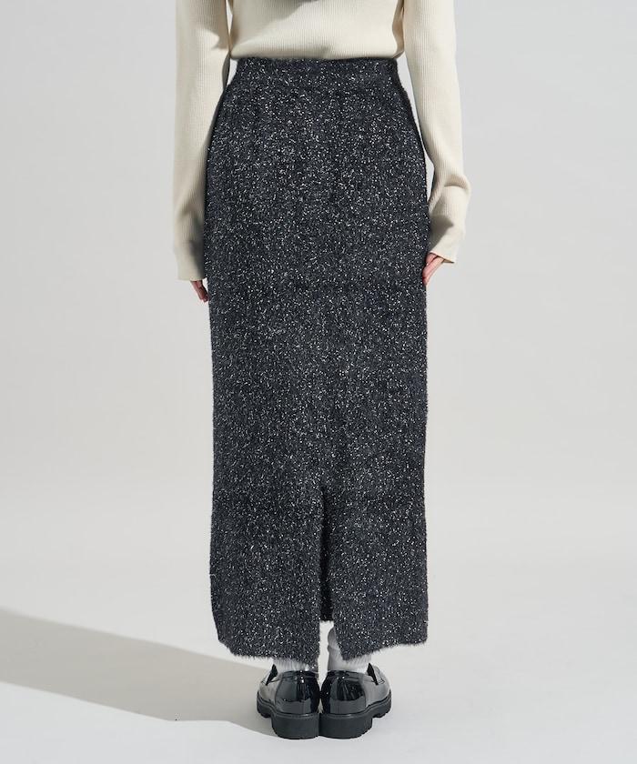 亮片羽毛半身裙