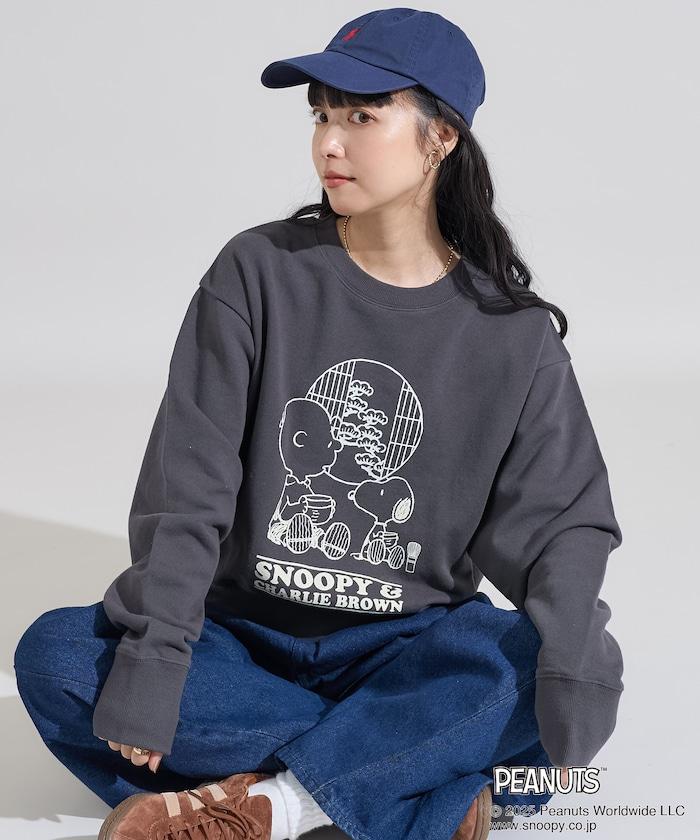 《PEANUTS》茶室印花衛衣