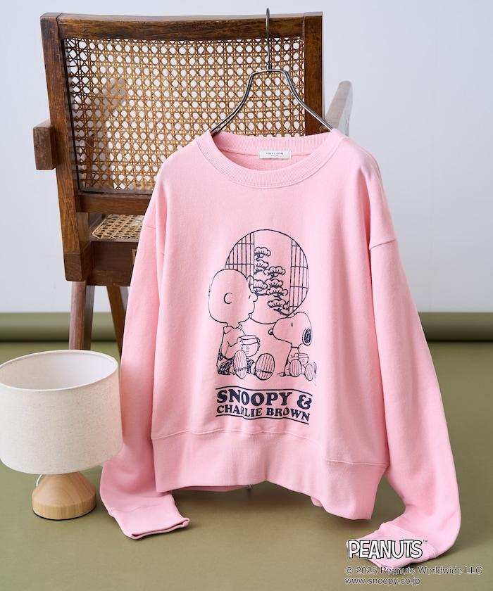 《PEANUTS》茶室印花衛衣