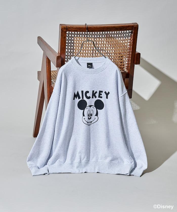 【MICKEY MOUSE】黑白印花衛衣