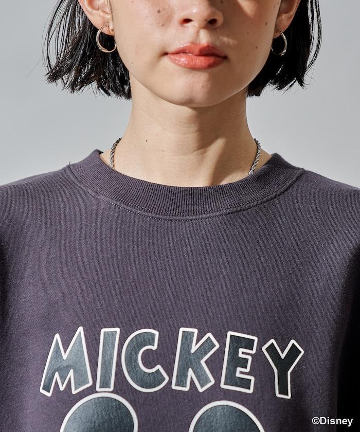 【MICKEY MOUSE】黑白印花衛衣