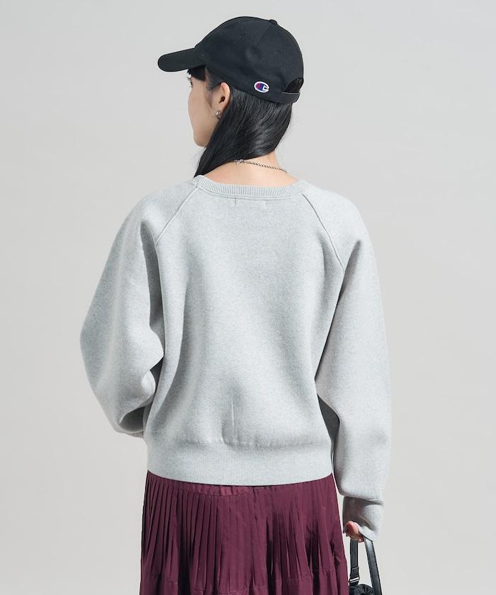 【可機洗】衛衣風格字母針織套頭衫