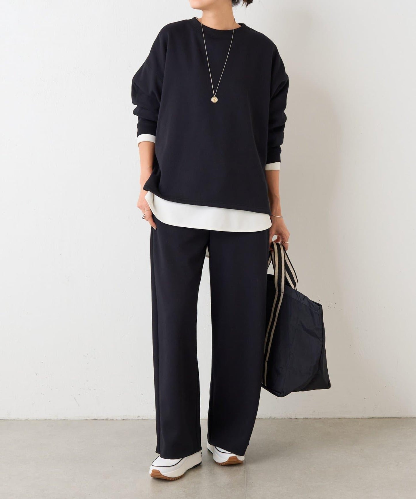 《FRIPIER》帶吊飾拼色托特包