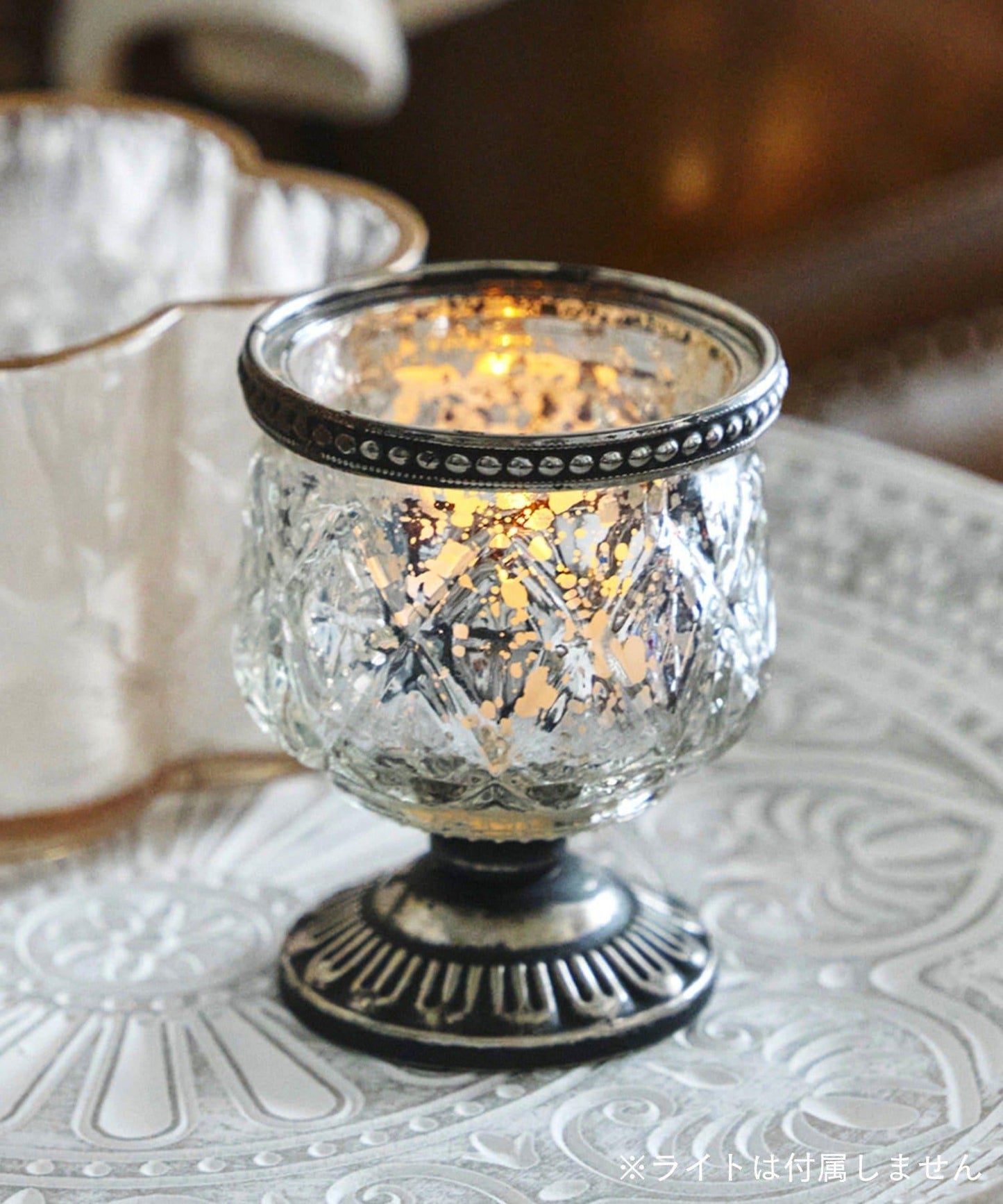 《WEB限定再入荷》アンティークガラスカップ/フレンチモロッコ