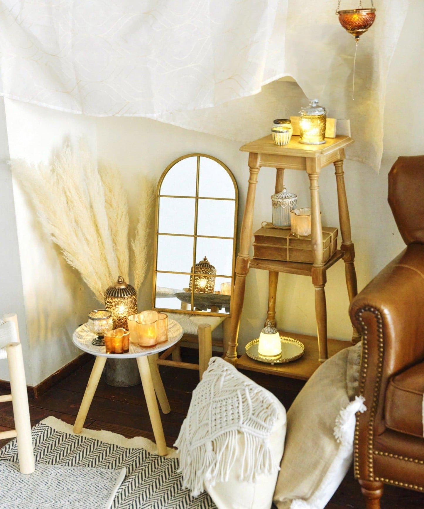 《WEB限定再入荷》アンティークガラスカップ/フレンチモロッコ