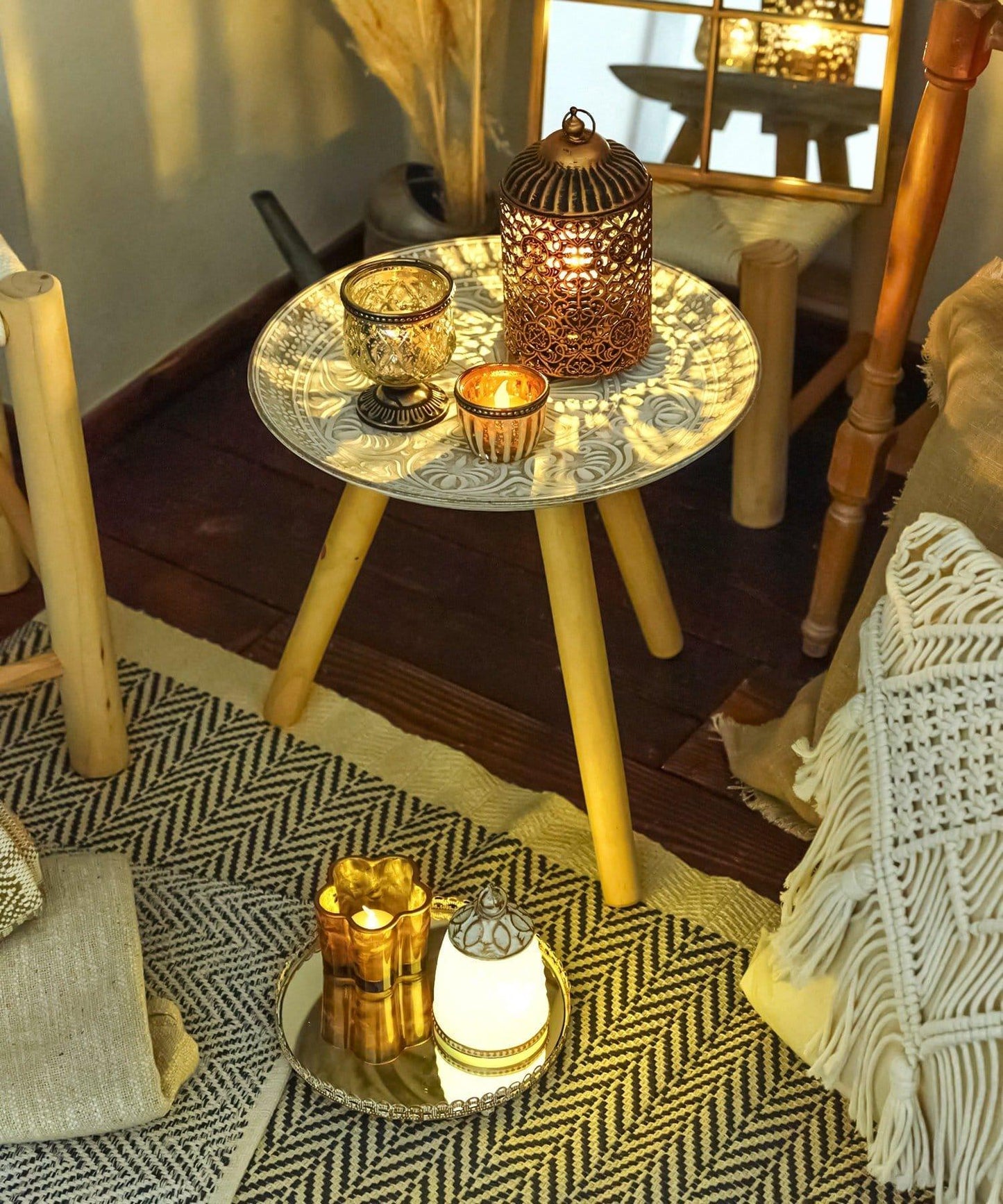 《WEB限定再入荷》アンティークガラスカップ/フレンチモロッコ