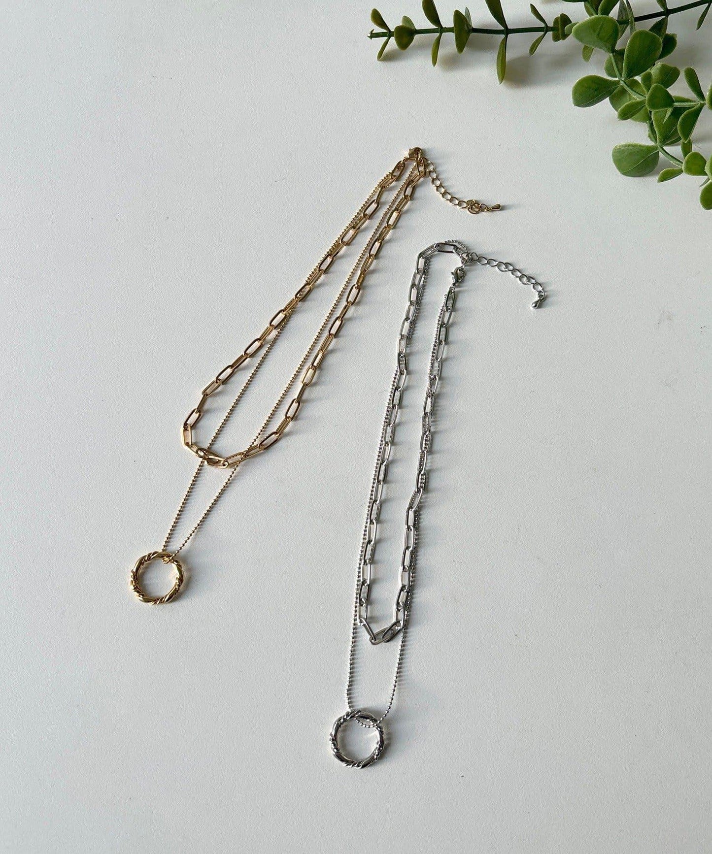 設計感多層鏈條項鍊