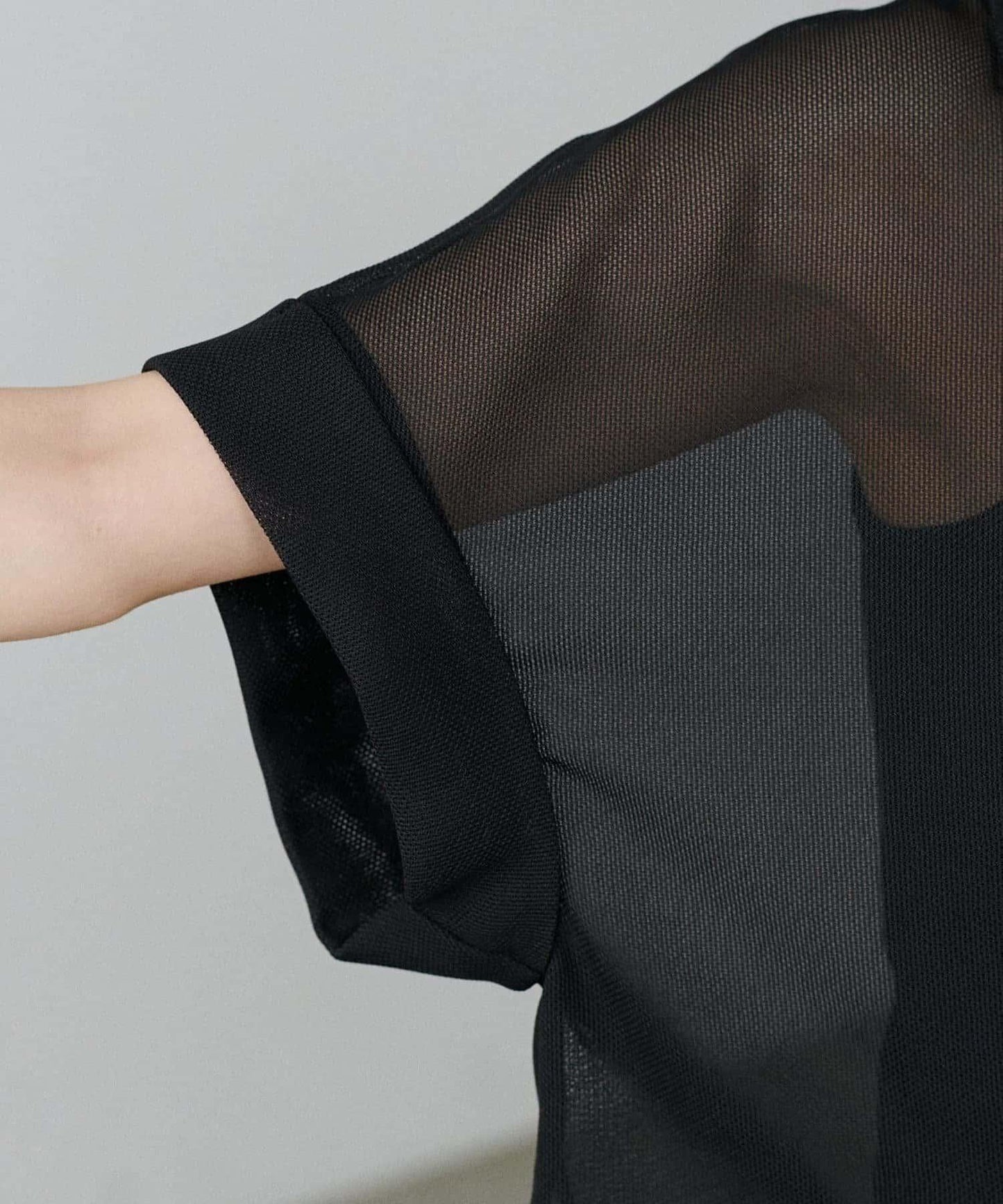 【LARUTA】短袖網眼夾克