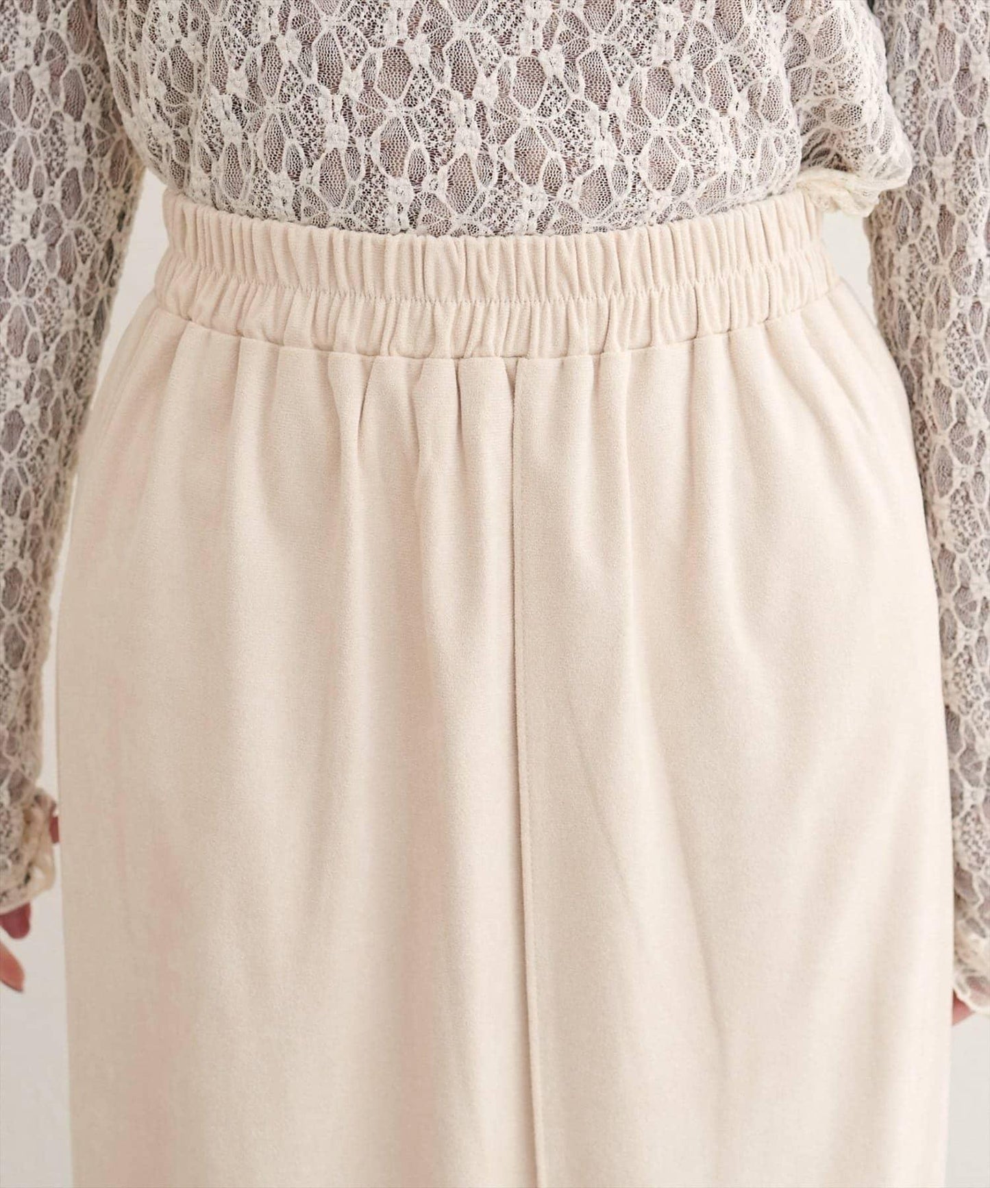 【natural couture】多穿法仿麂皮半身裙