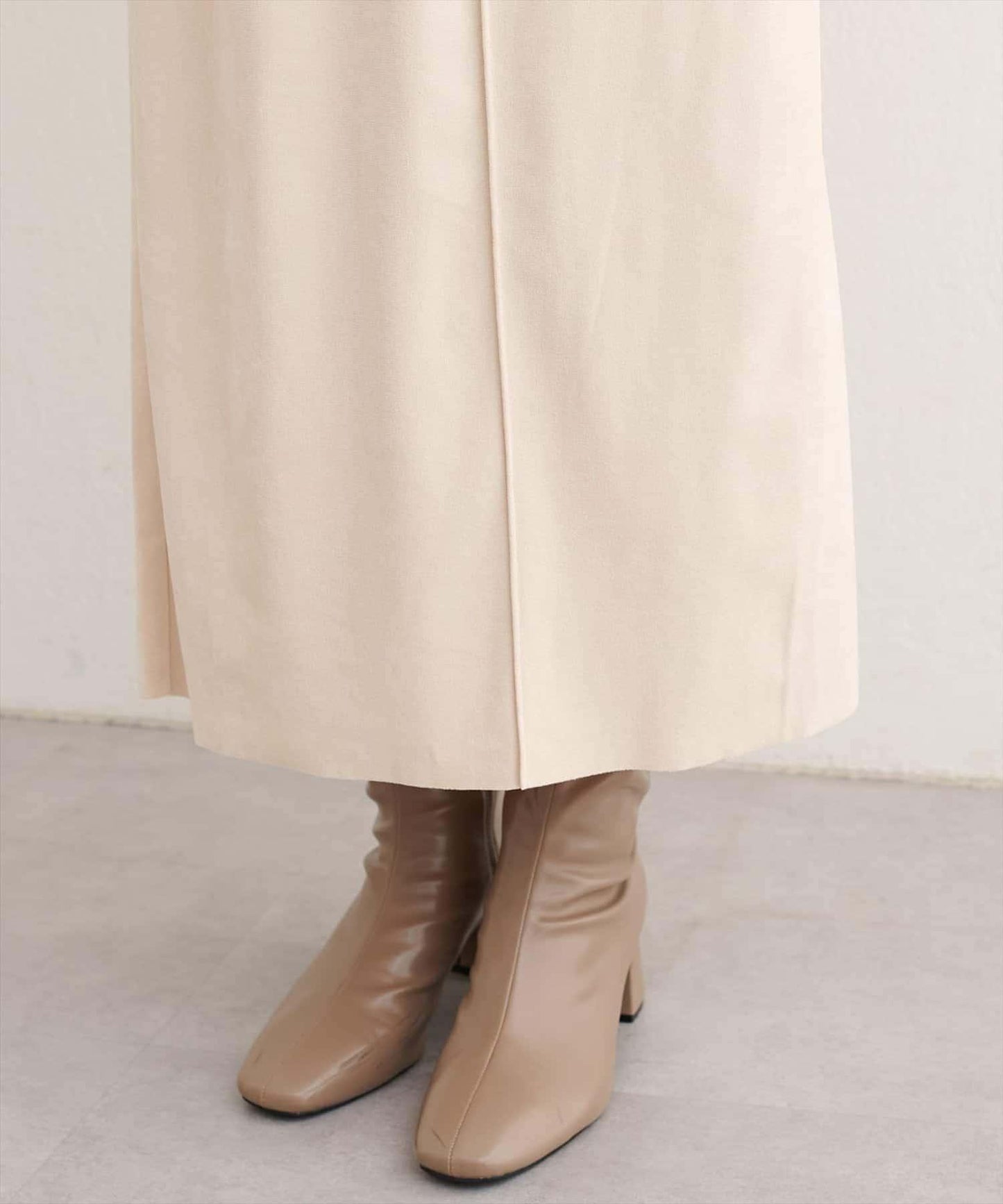 【natural couture】多穿法仿麂皮半身裙