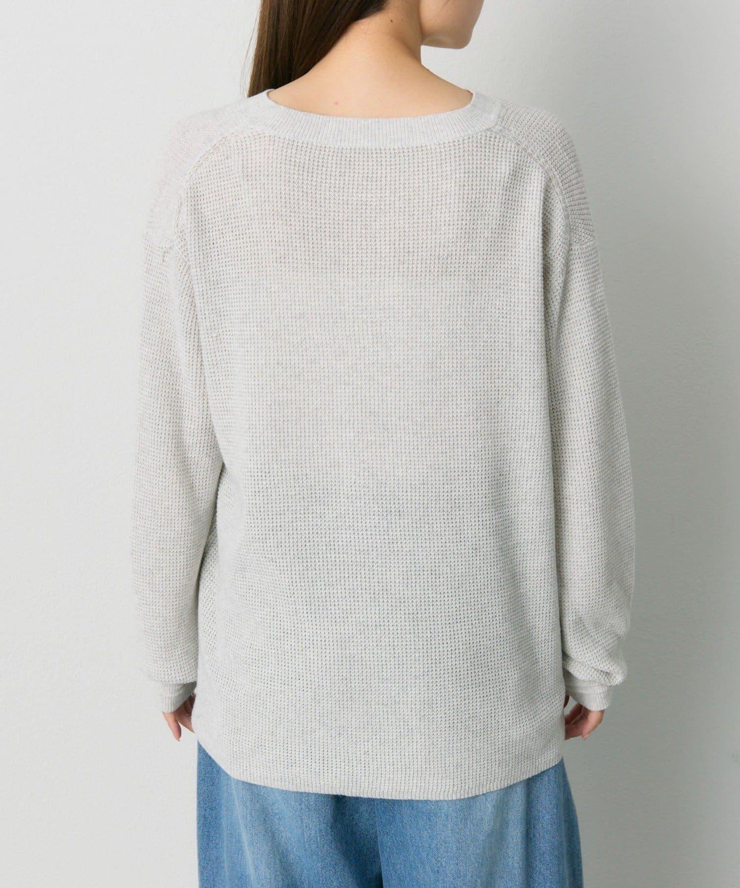 亨利領華夫格針織衫