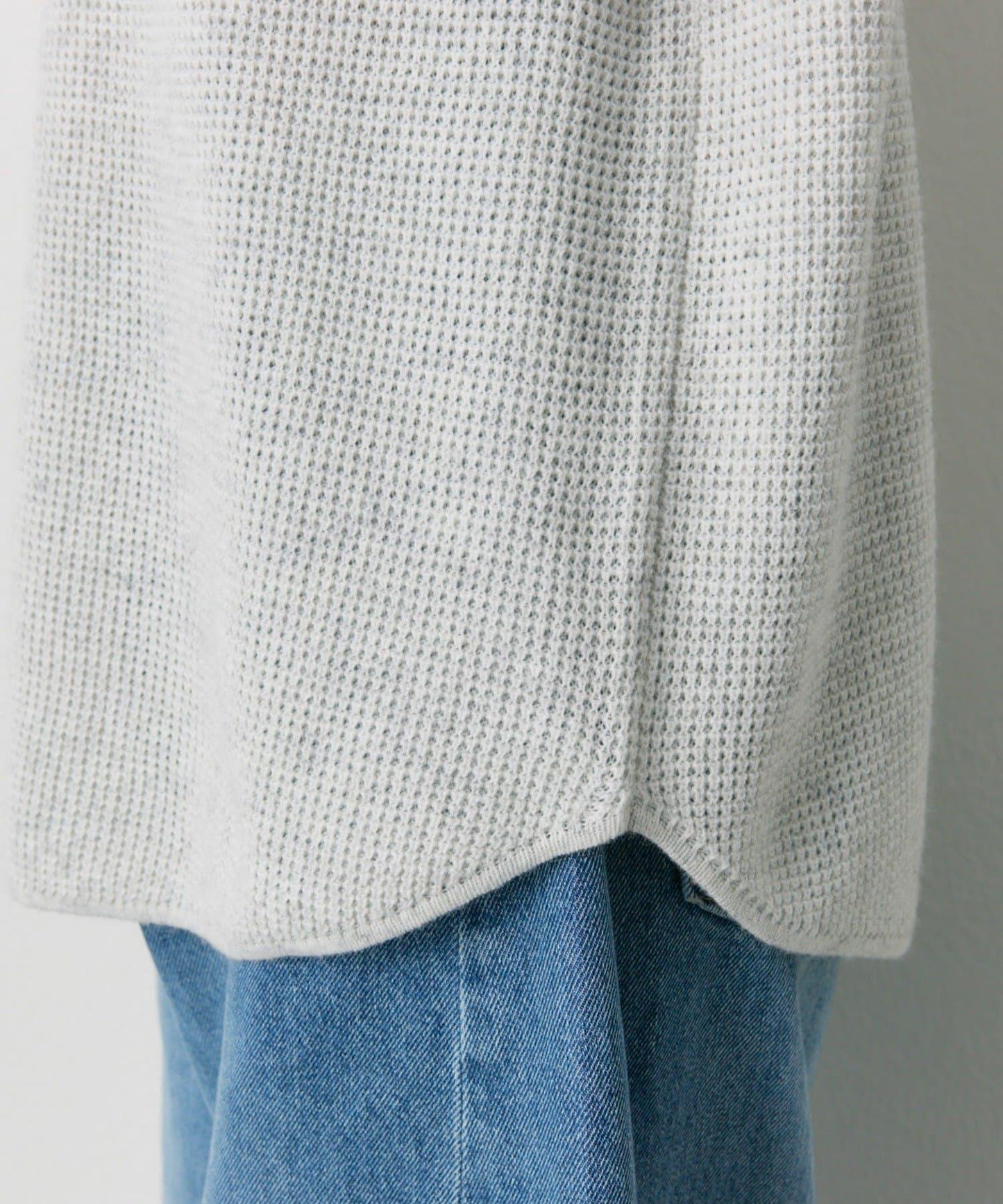 華夫格針織POLO衫