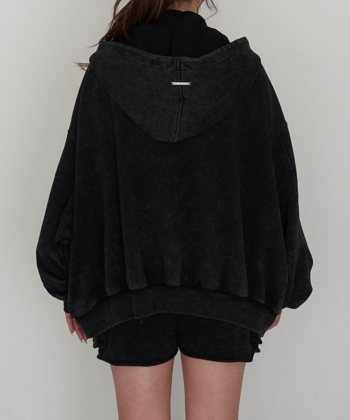 水洗色寬鬆衛衣 / 連帽衫