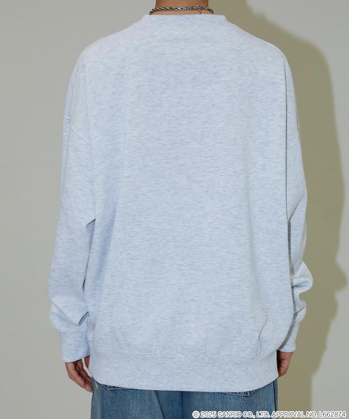 SANRIO 植絨與刺繡藝術衛衣