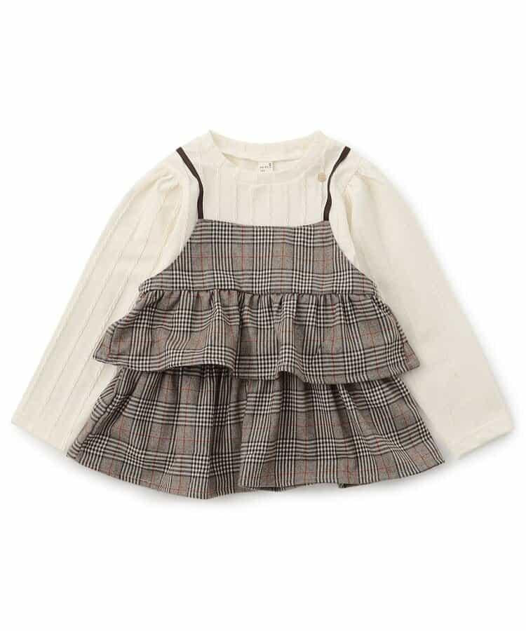 拼接層疊設計上衣