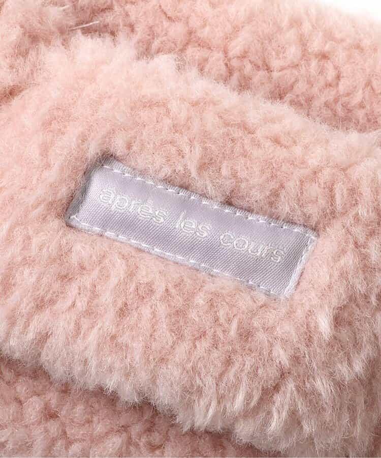 愛心櫻桃毛絨圍巾