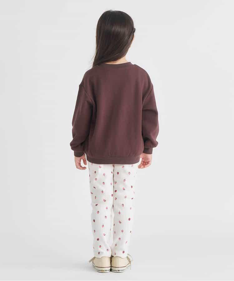 加厚荷葉邊打底褲/7days Style褲子 十分褲