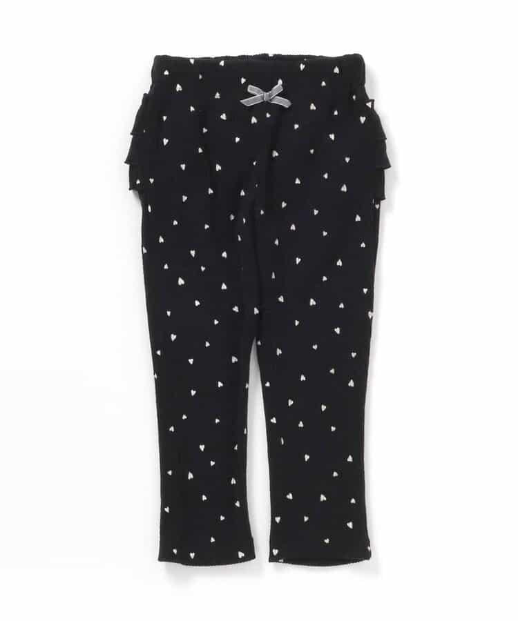 加厚荷葉邊打底褲/7days Style褲子 十分褲