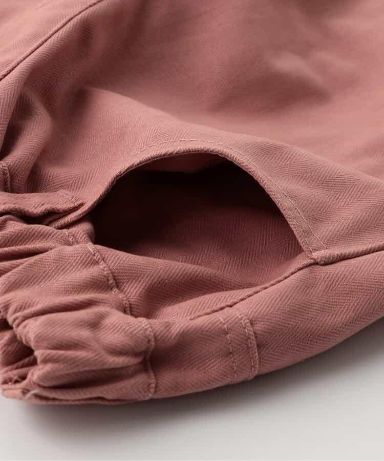 愛心口袋桶形褲 10分長度