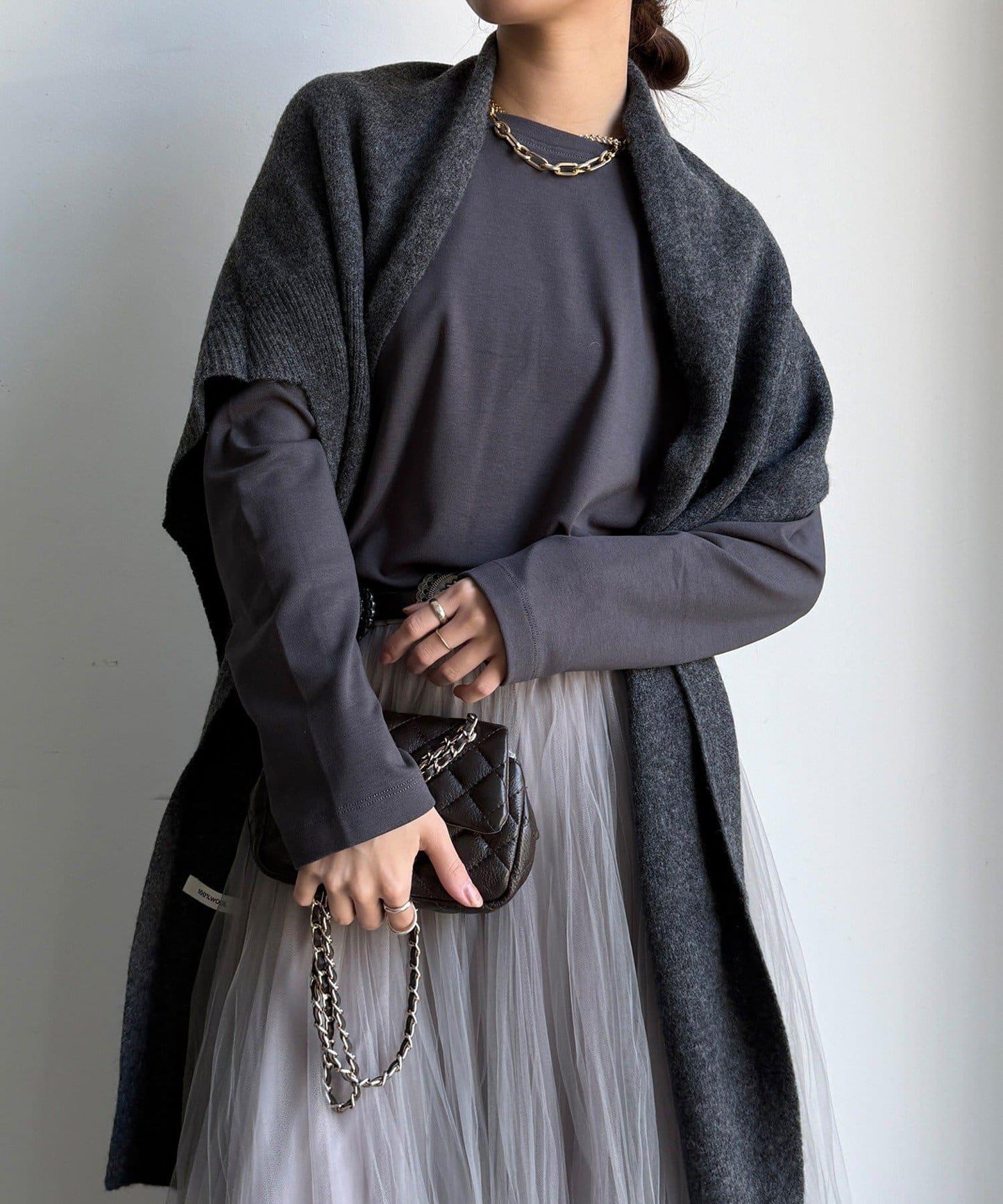 保暖寬鬆長袖T恤