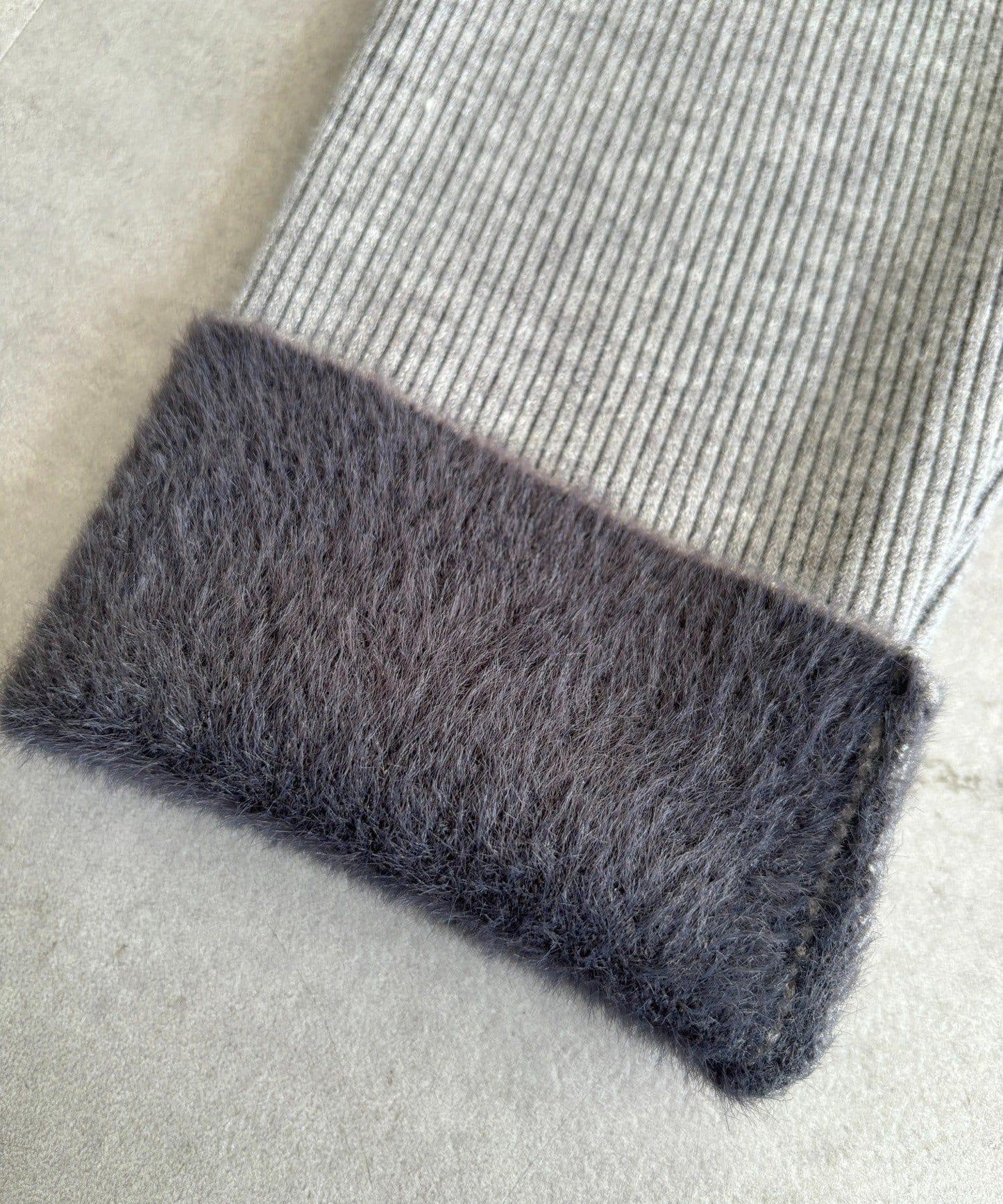 加絨針織打底褲