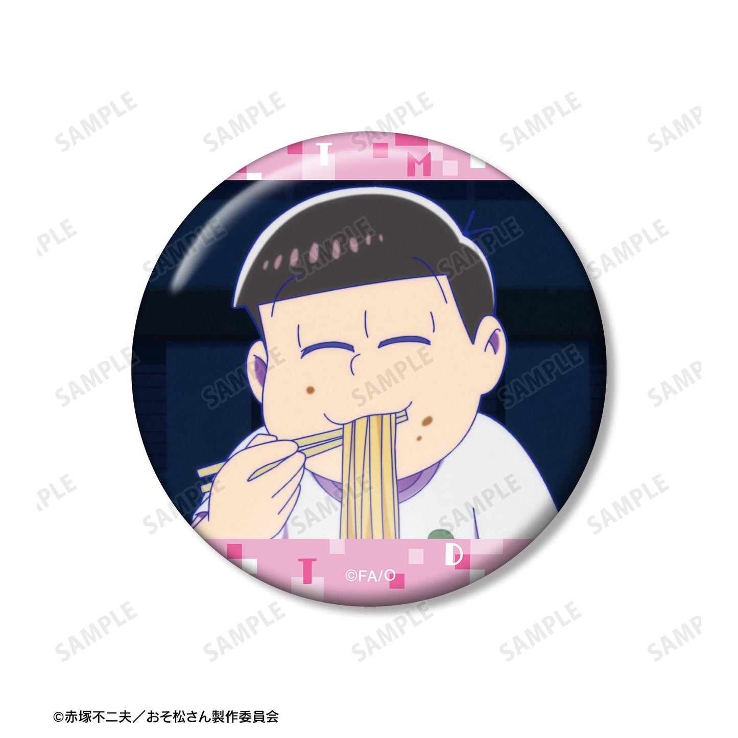 《阿松》託託松 場景寫實徽章3個套裝