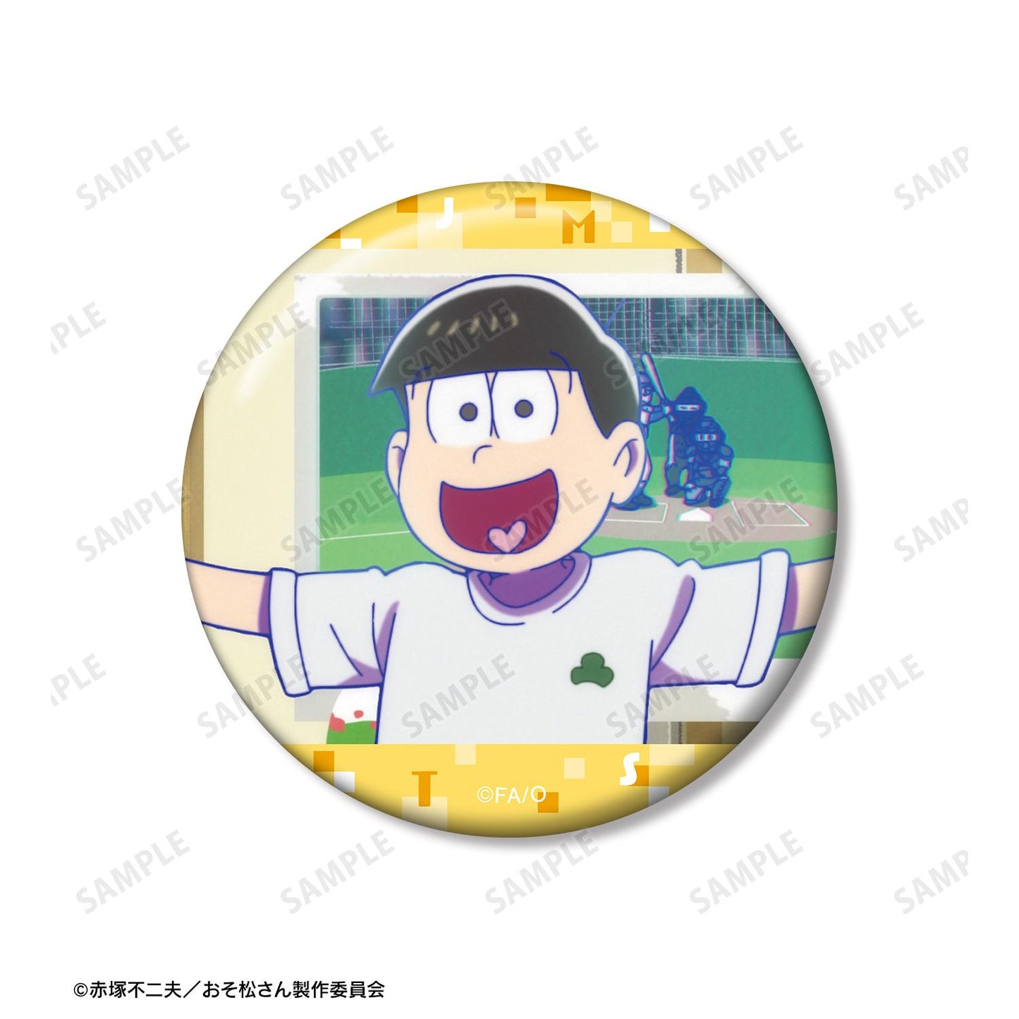 《阿松》_十四松 場景寫實徽章3個套裝