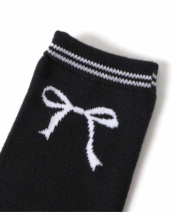 單點裝飾高筒襪