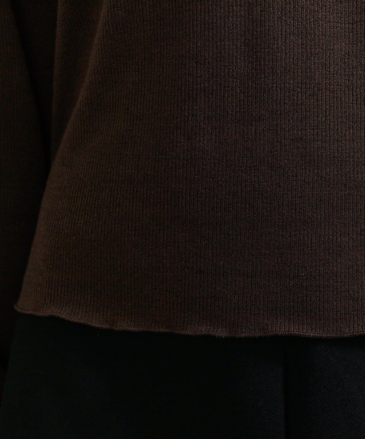 方領蕾絲長袖T恤