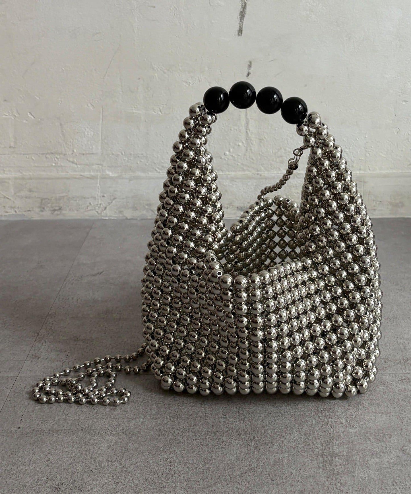 金屬珠飾手提包