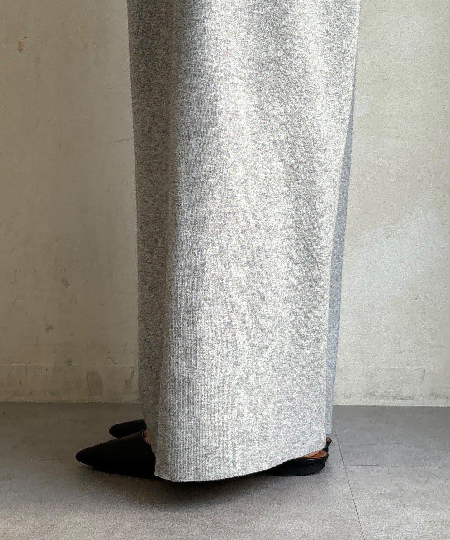 雙層腰設計針織褲