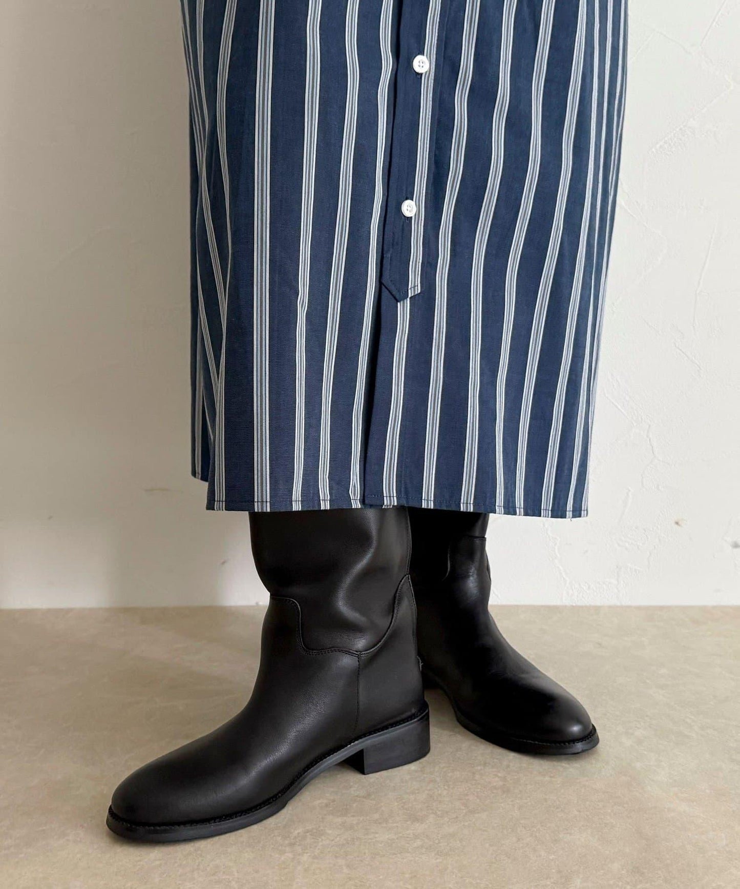 【GEVACO/ゲバコ】連帽襯衫連衣裙