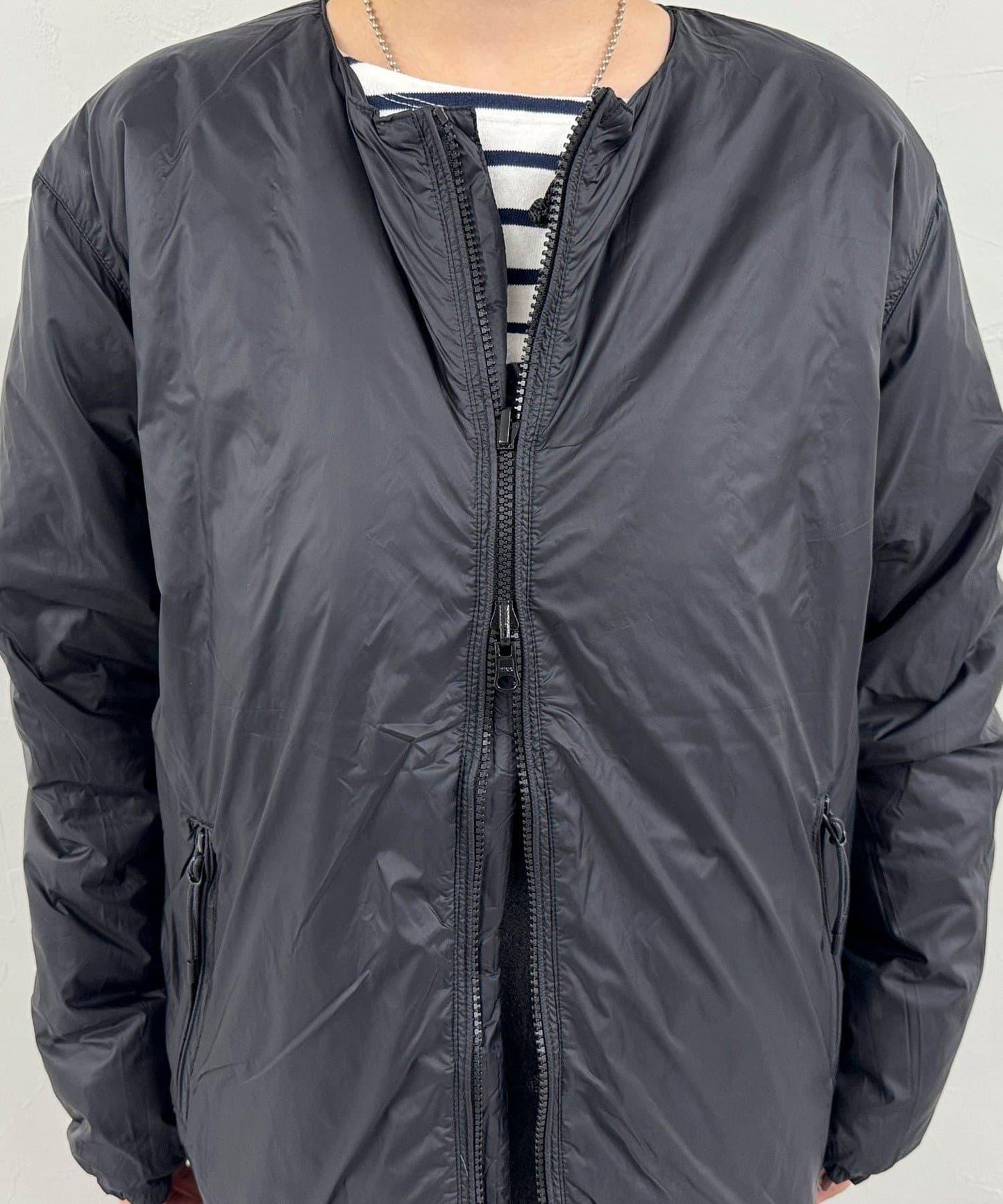 【TAION】可雙面穿中式盤扣內膽羽絨服