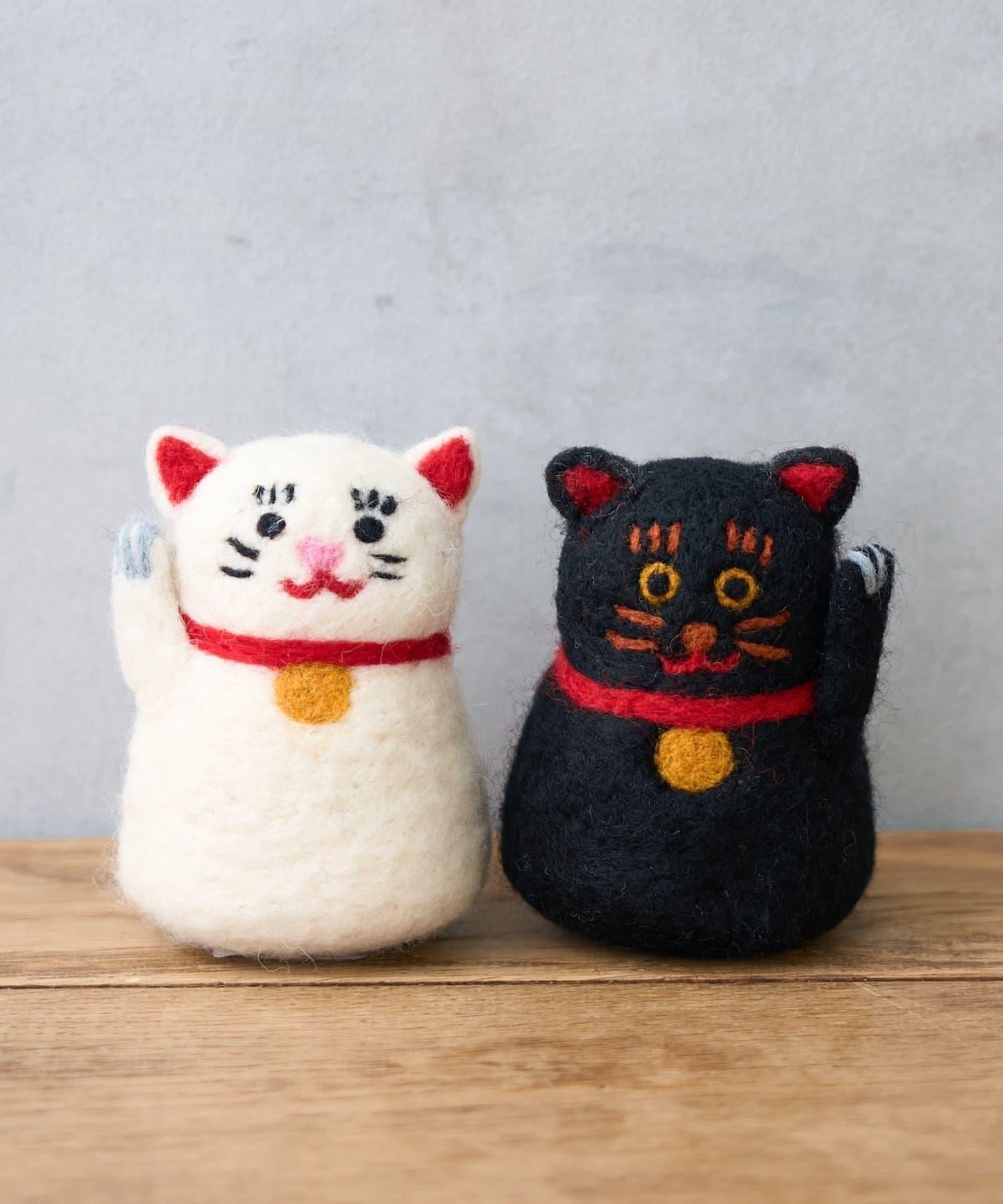 毛氈吉祥貓掛件